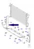 Защита радиатора с кондиционером Форд Коннект 1.8TDCI 02-06 (правая) | Original 2T14 8121 AB
