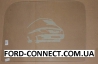 Стекло передней двери подвижное L Ford Transit 86-00 | Original 86VB V21411 AC