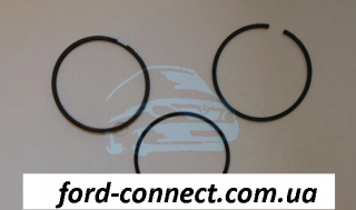 Кольца поршневые трапеция +0.65mm 2.5x2x4 комплект Ford Transit 97-00 | Goetze