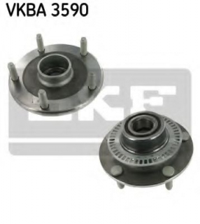 Подшипник задний+ступица FWD 2.0DI Ford Transit V184 | SKF VKBA3590